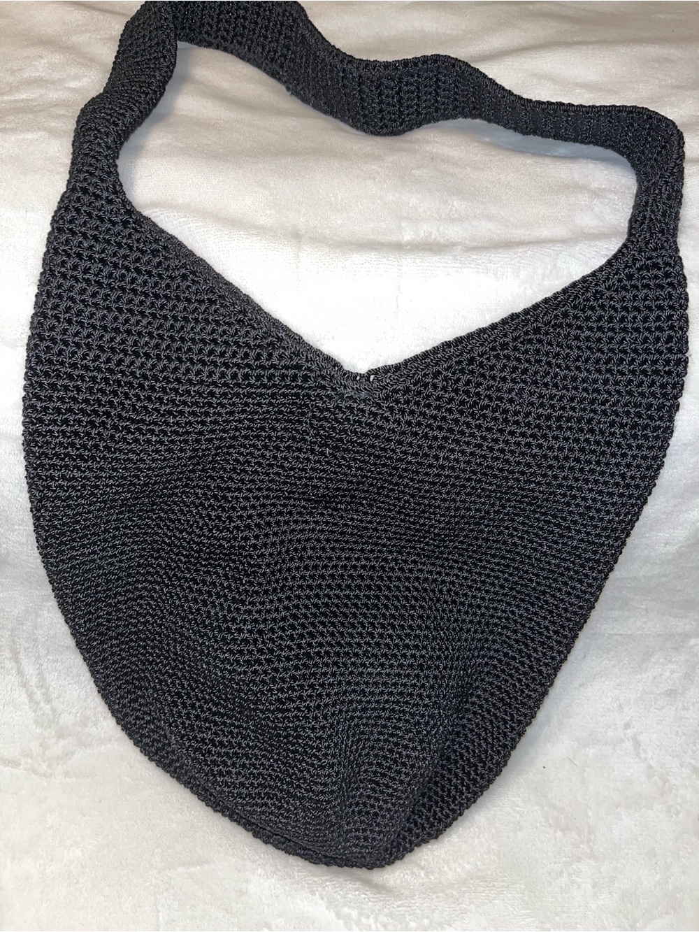 The Sak Black Knit Shoulder Bag - Picture 3 of 6
